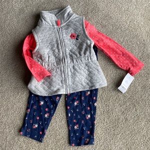 Carters 3 piece outfit